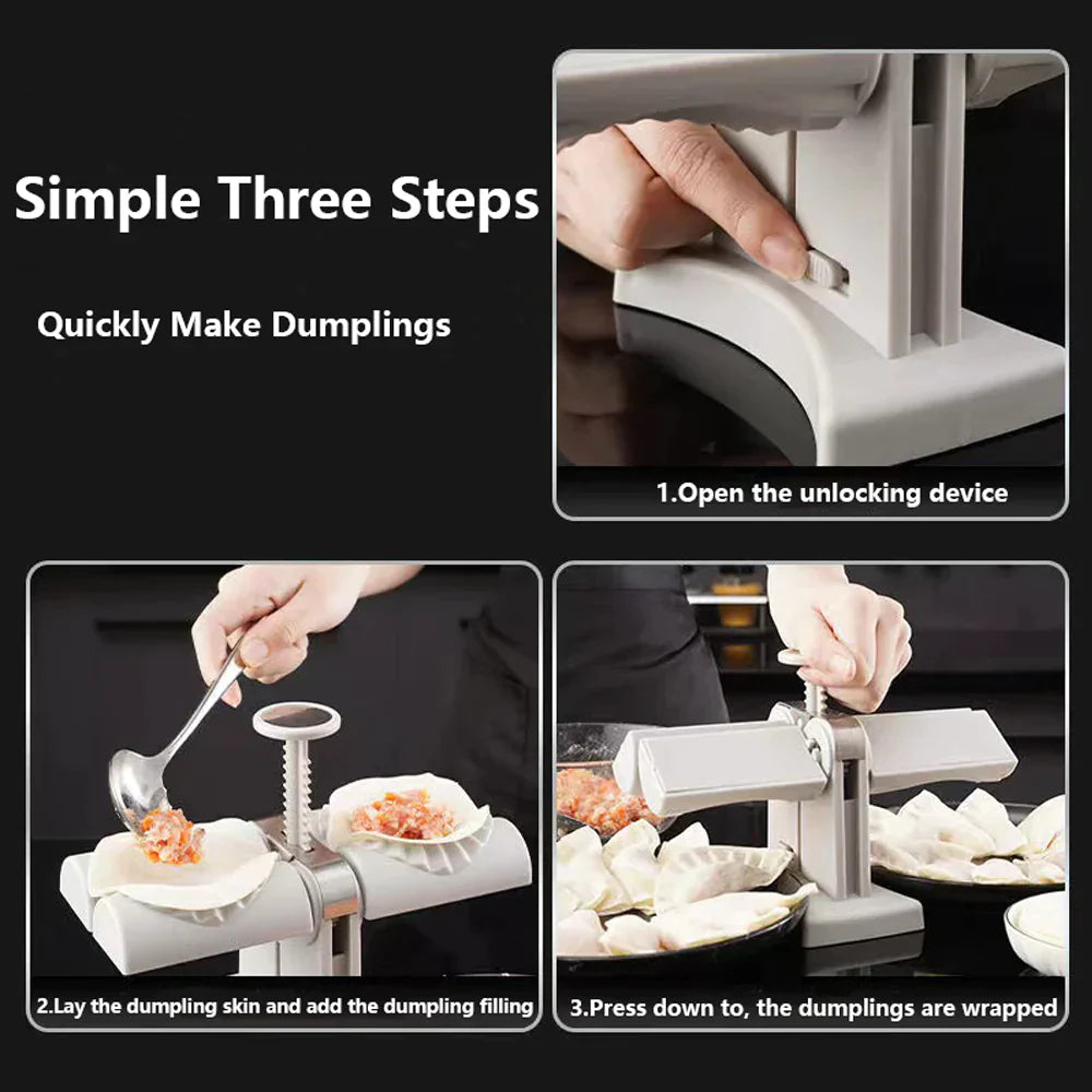 Automatic Double Dumpling Maker - Arzamble