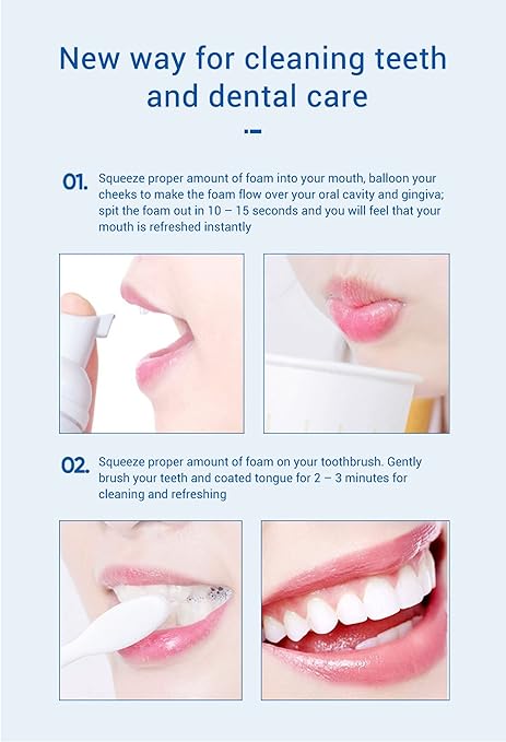 Teeth Whitening Mousse - Arzamble